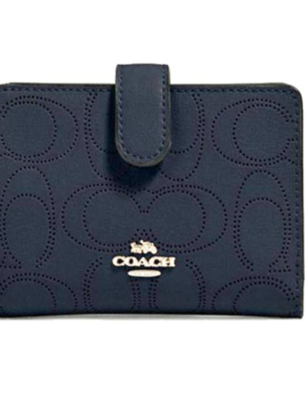 Rowan Signature Canvas Leather Satchel & Corner Zip Wallet Blue/Midnight BUNDLE - Picture 4 of 4